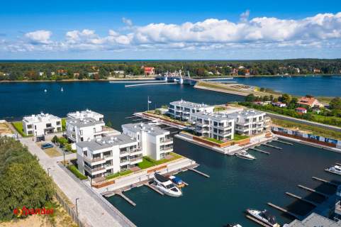 Pierwsza linia brzegowa luksusowy apartament ogród