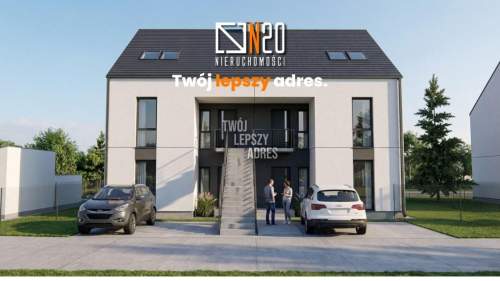 Nowe 3 pok z ogródkiem i miejscem postojowym