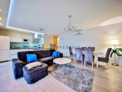 Oxygen residence Browary Warszawskie Widok na City