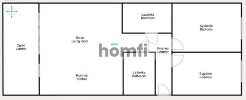 Na sprzedaż apartament 65 m2 z ogródkiem