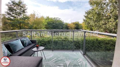 Bielany Residence Metro Balkon zieleń 