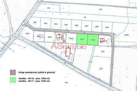 Działki budowlane, 1050 m2, Krawcowizna, Wołomin