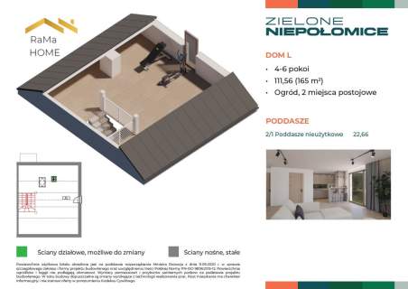Dom z ogrodem 111,56 m 2 miejsca w cenie