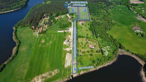 Osiedle nad jez. Symsar z prywatną plażą