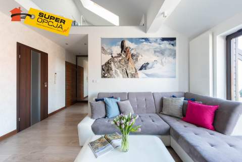 Nowoczesny Apartament z tarasem z widokiem