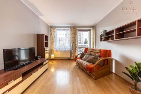 kawalerka rozkład balkon opcja 2 pokoi