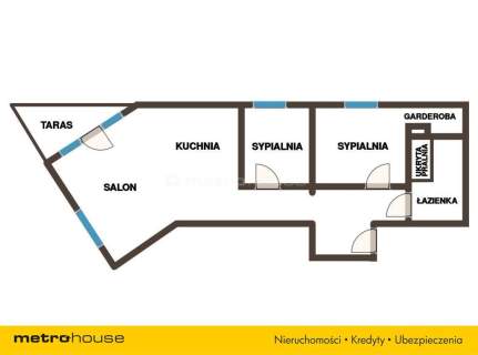 Nowoczesne 66 m , Taras, Wawelska, PREMIUM