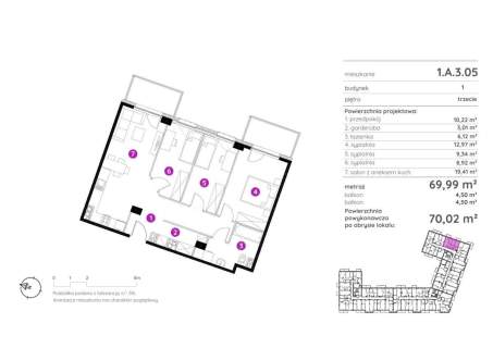 Rodzinne Mieszkanie z 2 Balkonami, Smart Home