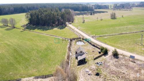 Działka z warunkami zabudowy i stawem