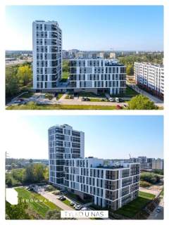 Nowoczesny apartament, 2 pokoje z balkonem