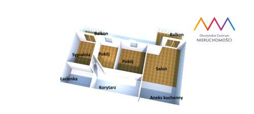 Calamo Park Tuwima 4 pokoje 2 balkony