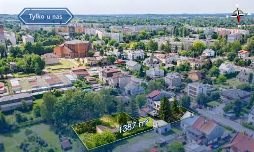 Wrzosowiak - dom w zabudowie bliźniaczej z dużą