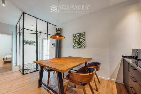 designerski apart 3 pok. parking ogródek, 0% prow.