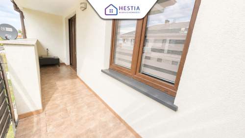 3-pokojowe antresola, balkon, 2-stan.garaż, Bukowo