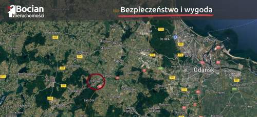 Słoneczna działka pod 2 budynki Borkowo
