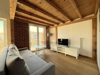 Loftowy apartament centrum parking antresola