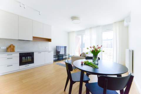 Apartament premium przy Westfield Mokotów. Taras