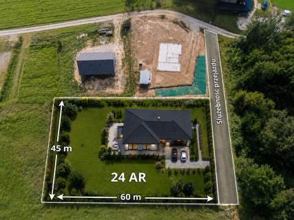 Widokowa działka budowlana 24 ar
