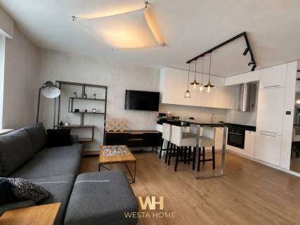 Nowoczesny apartament z balkonem, parkingiem