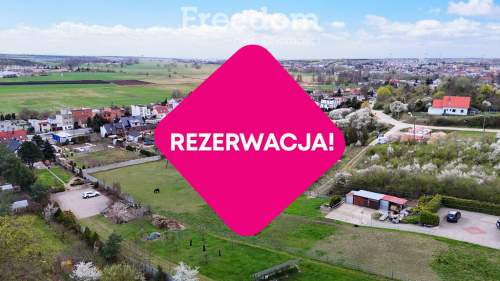 Cicha i zielona działka w centrum Gostynia