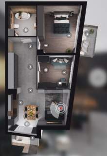 3pokoje 68m2 balkon 905 tys 20 minut centrum