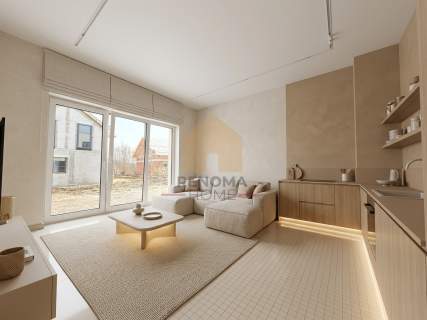 Bliźniak 4 pokoje ogród 350 m2 widok na las