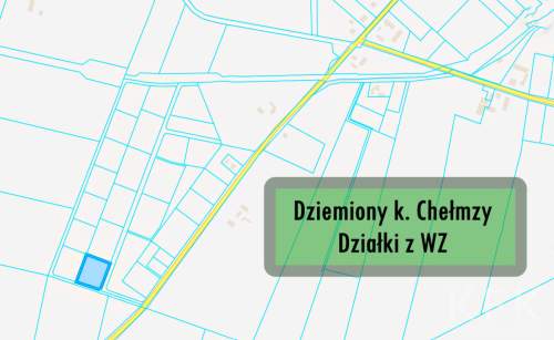 Działki budowalne na sprzedaż WZ Możliwe podziały