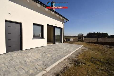 Bliźniak, pompa ciepła, działka 540mkw