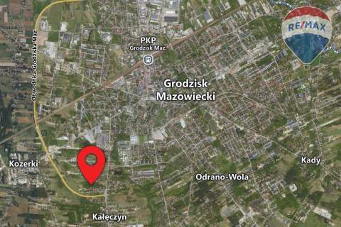 Grunty inwestycyjne 3,38 ha Kozery Grodzisk Maz.