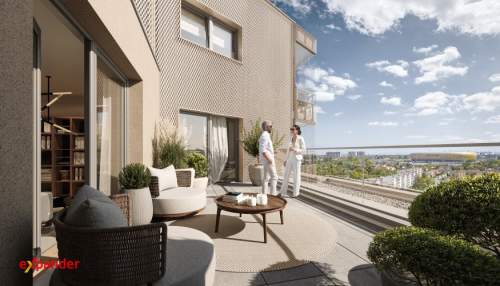 pokoje 69 m , loggia taras, Gdańsk Brzeźno