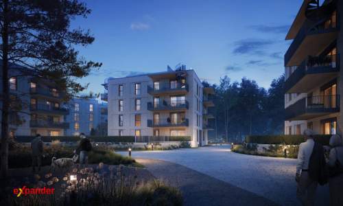 Nowy apartament 3-pokojowy z tarasem na dachu Park Szczytnicki