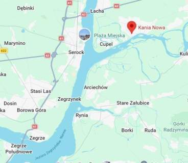Wygodna działka wśród drzew