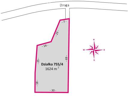 Działka budowlana 16,24 ar blisko Łańcuta