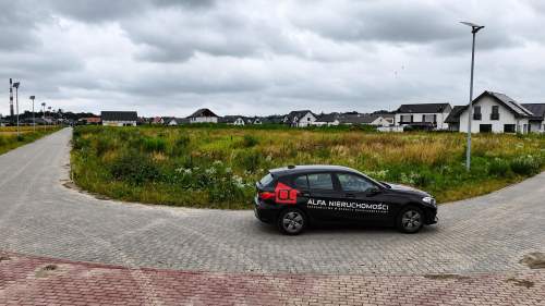 Działka budowlana 1000 m2 - Pszenno, spokojne osiedle domów