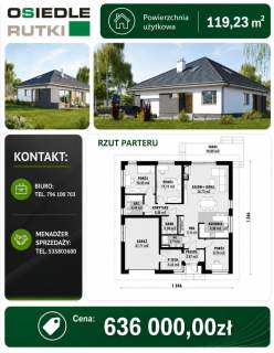 Domy od 52 do 152m2 - różny przedział cenowy