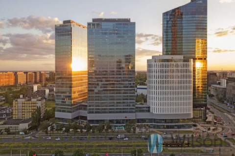 Biuro klasy A w The Warsaw Hub 