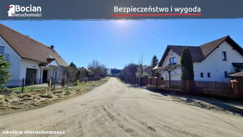 Uzbrojona działka na osiedlu domów Pręgowo