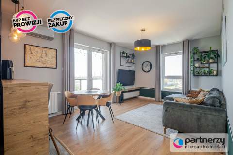 3 pokoje Letnica 65m2, 11 piętro, piękny widok