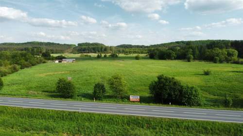 Działka usługowa przy głównej drodze 780