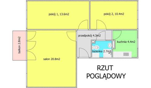 Wroc Fabryczna Gajowice 3pok rozkład Skwierzyska