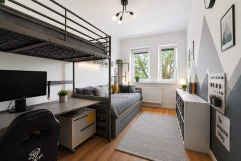 Gotowe 2 Pokoje Balkon Las 1 min od domu