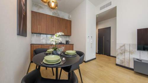 Apartament z jedną sypialnią, Kapitańska 2/120