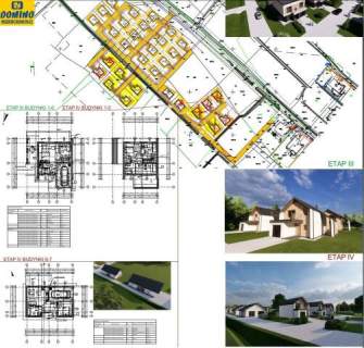 Działka z projektem i pozwoleniem na budowę