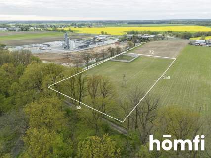 Działka usługowa z MPZP, 1,01 ha