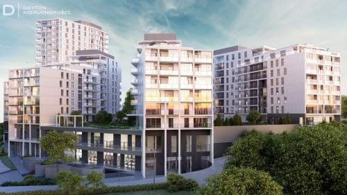 Trzypokojowy Apartament, Nowoczesne Osiedle