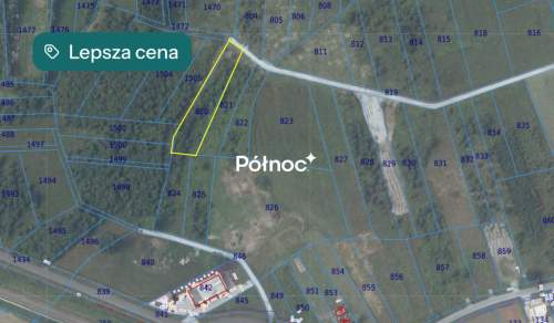 Cikowice działka przemysłowa 27arów