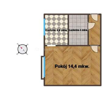 Kawalerka 25 m Zgierz Niski czynsz 320 zł 