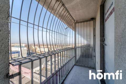 2 pokoje w centrum Tychów Widok na panoramę
