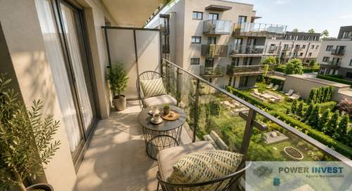 Balkon Salon od południa 0 prowizji