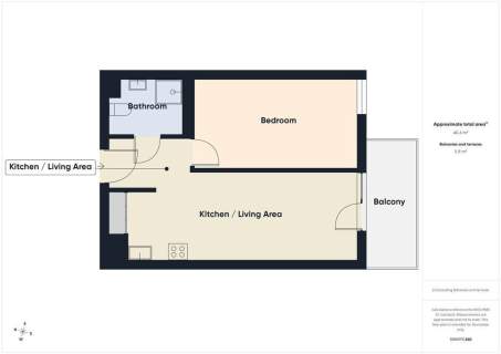 Francuska Park z miejscem duży balkon
